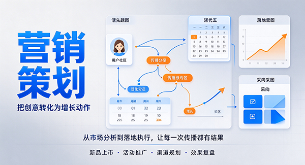 普定县营销策划